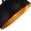 Mini-luminaire suspendu 1 lumière avec finition noire-183874629