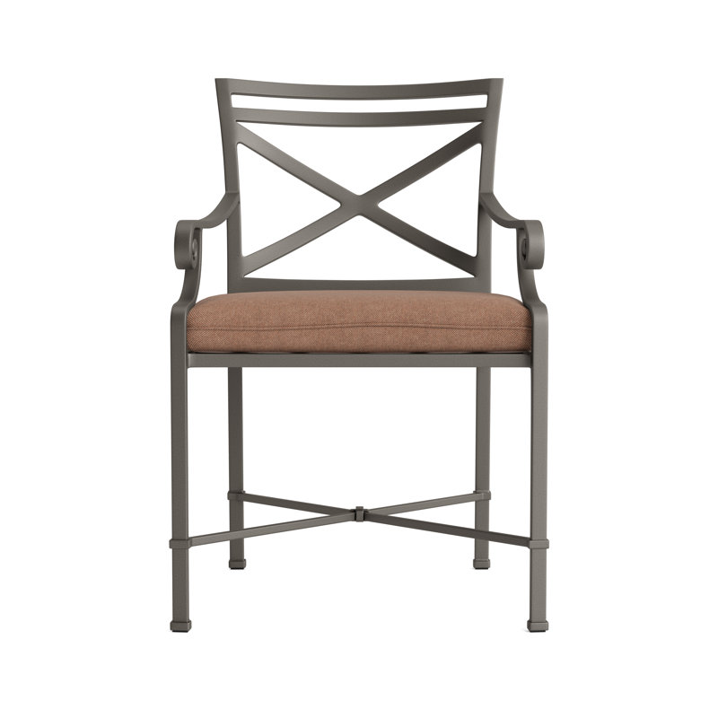 Venetian Outdoor Lounge Chair, Fusion Clay, Mica