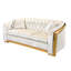Canapé Chesterfield de luxe, canapé 3 places