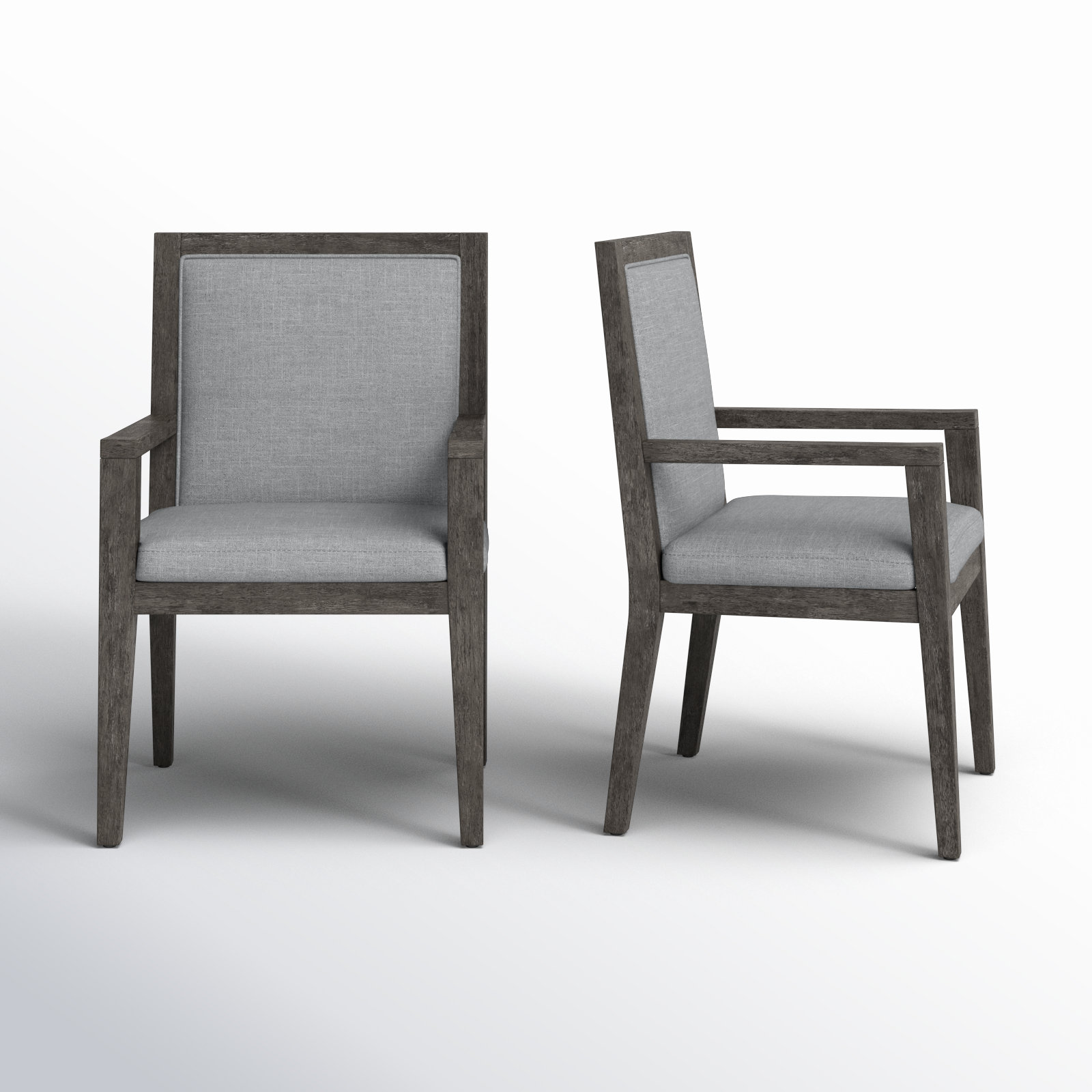 Meria Dining Armchair, French Roast