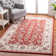 Hollander Oriental Handmade Hooked Wool Burgundy/Ivory Area Rug