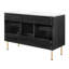 Meuble-lavabo double 48 po avec plateau en bois Modway-93811784-93811785