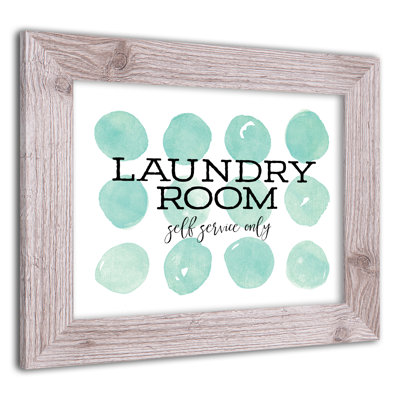 Laundry Room, reproduction encadrée
