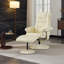 Chaise de bureau avec dossier inclinable, chaise de bureau à haut dossier avec repose-pieds, chaise moelleuse avec repose-pieds