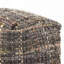 Pouf en tissu fabriqué à la main Koki