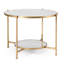 Luxe Round Glass Dining Table-23515287