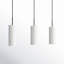 Troy 3 Light Glass Pendant
