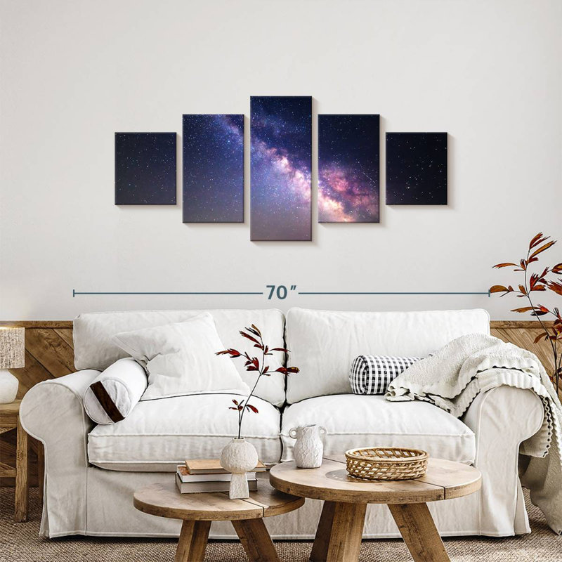 Star Sky, 24" H x 55" W