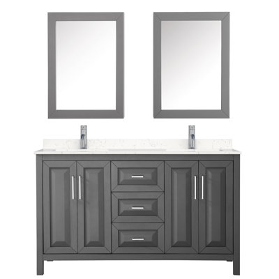 Daria 60'' W Double Vanity