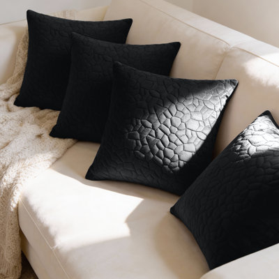 Pebble Cushion Cover-(Pack of 4)