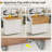 Rolling Kitchen Island Kitchen Island Cart With Drop Leaf Trash Can Cabinet-1795548888