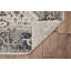 Tapis floral ivoire / gris Cromp-127345093