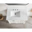 Ensemble de meuble-lavabo simple autoportant 36 po avec 2 poignées entièrement assemblé