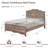 Detarius Solid Wood Camelback Platform Bed-1599799158-1599798996