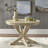 Rivington 5-Piece Solid Wood Pedestal Dining Set-555657859