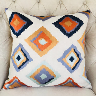 Baudi Handmade Linen Throw Pillow