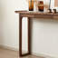 Nouvelle table de véranda entièrement en bois massif de style chinois.-114999077