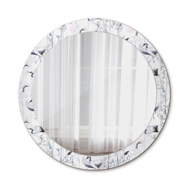 Huldar Glass Flat Wall Mirror