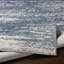 Tapis bleu/gris moderne abstrait Maney-578666084