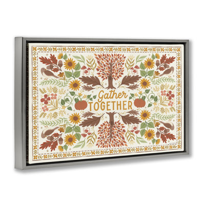 Toile «Gather Together» par Laura Marshall