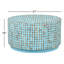 Abeale Round Mosaic Coconut Shell Coffee Table-1541601315