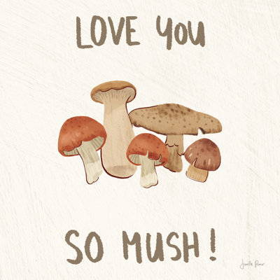 Mushroom Madness IV by Janelle Penner - Wrapped Canvas Print