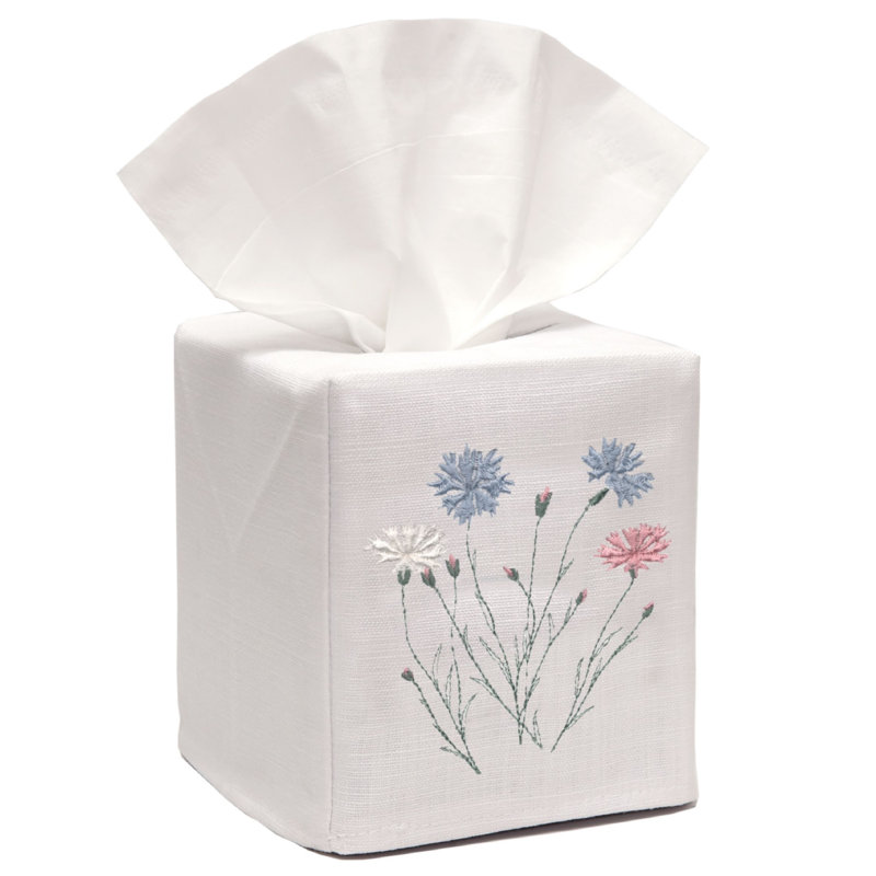 Housse pour boîte en tissu wildflowers