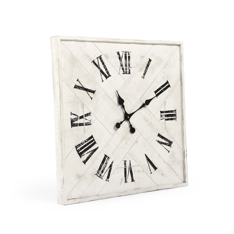 Wood Analog Wall Clock