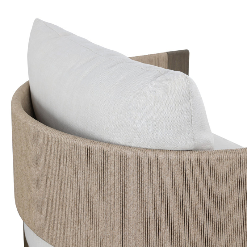 Delancy Outdoor Chair-Arashi Salt, Stained Aged Gray, Vergo Cream