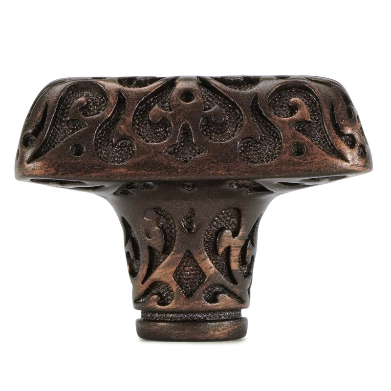 Via Veneto knob, Bronze