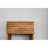  1 Style Solid Oak Wood Drawer Nightstand | Shelf Bedside Table