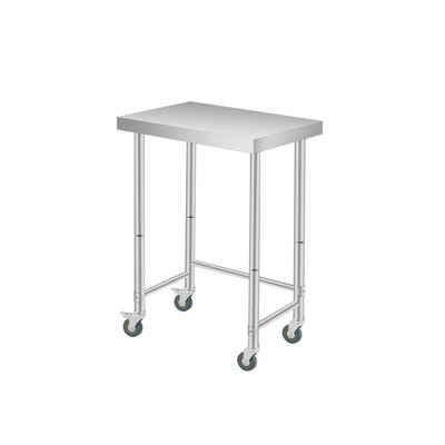 40.5cm W Stainless Steel Top Workbench