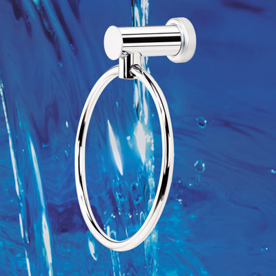 Infinity Wall Mounted Towel Ring