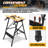 Adjustable Foldable Workbench Measuring Tools & Storage Portable Multi-Purpose Bench For Garage