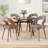 Upholstered Dining Chair With Wooden Frame-1244952187-1252833041