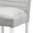 Staccato Tufted Velvet Parsons Chair in Gray