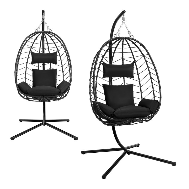 150 Person Porch Swing, Black