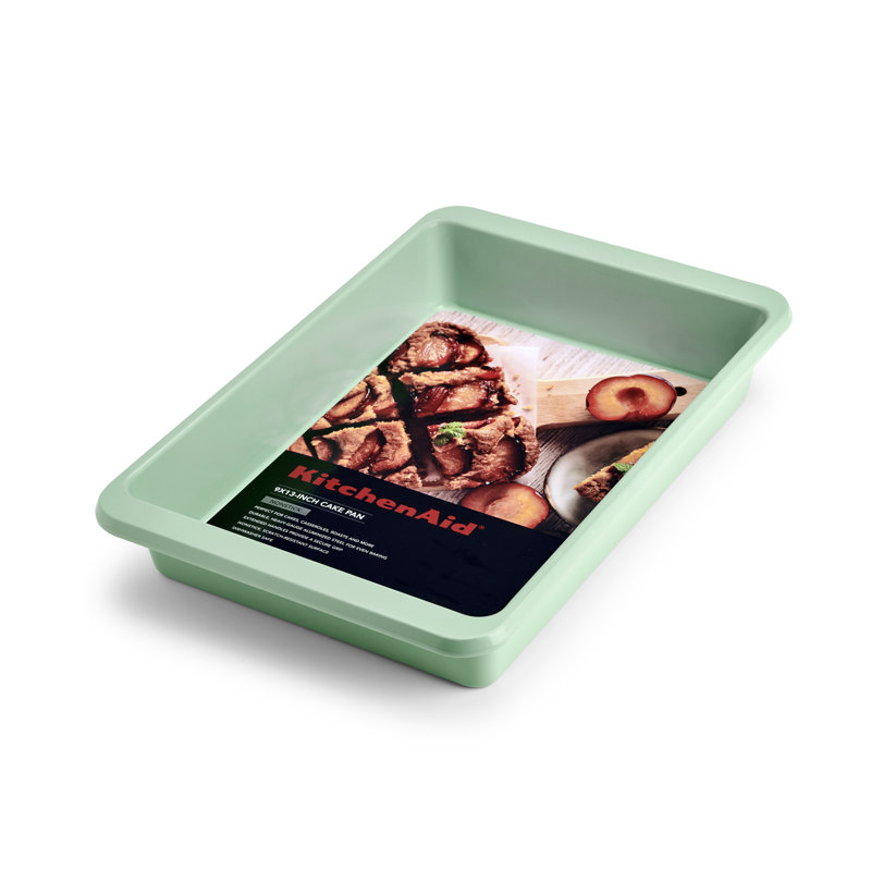 9 X 13-In Nonstick Aluminized Steel Cake Pan, Mineral Water, Pistachio
