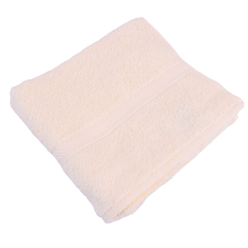 100% Cotton Hand Towel, Cream