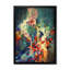 «Grunge Colorful», reproduction d'art sur toile-1725473285-1725473284