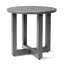 Table d'appoint de patio ronde en métal-648262397