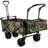 Collapsible Folding Wagon with Removable Canopy, Heavy Duty Foldable
