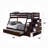 ACME Jason (Storage) Audeliz (Twin/Full) w/Trundle (Full) & Storage, Espresso