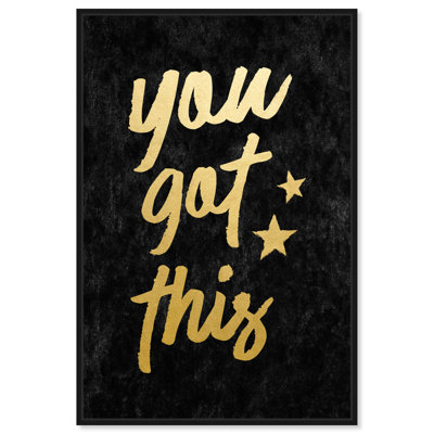 «You Got This», reproduction d'art sur toile