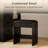 Vanity Desk with Mirror and Lights, Built-in Power Outlets, Storage Drawers & Open Shelves, LED Mirror with 3 Color Modes, Includes Cushioned Stool-597572245