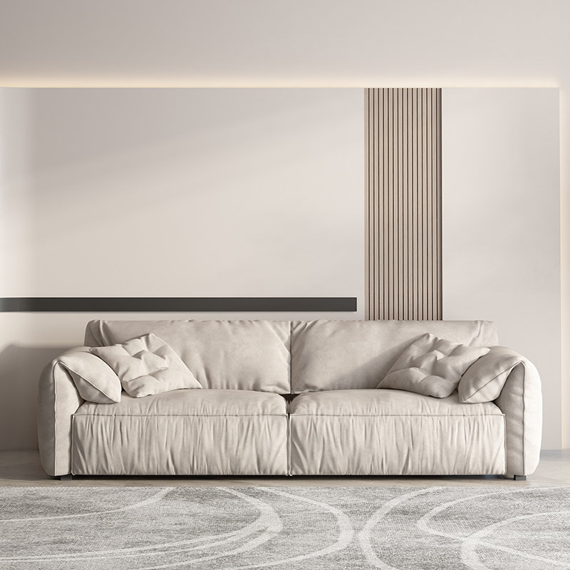 Minimalist Elephant Ear Tech Fabric Small Sofa