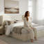 Cadre de lit Aykah Zir avec rangement relevable, Heaboard rembourré, cadre de lit Meta avec rangement Hydrualic, aucun sommier requis, design moderne-121187815-121187813