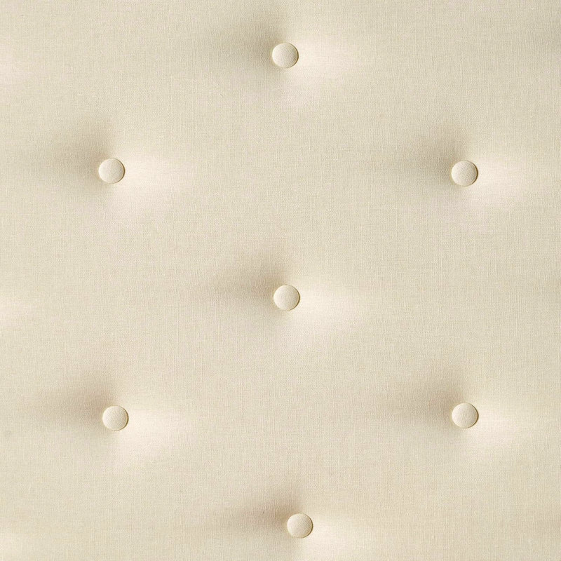 Tête de lit tapissier capitonnée, tête de lit en bois massif avec pieds en métal durable, tête de lit à hauteur réglable avec garniture cloutée, tête de lit en tissu
