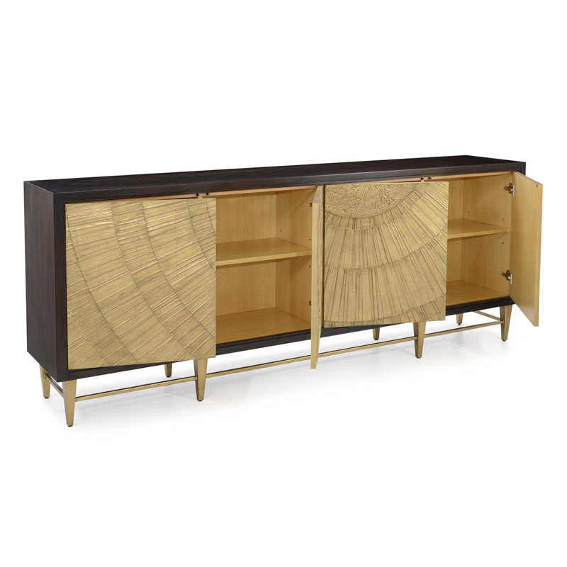 Radiate 94.75'' W Solid Wood Sideboard