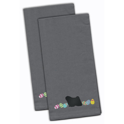 Cotton Embroidered Tea Towel Kitchen Towel